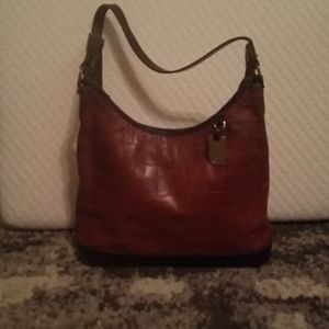 Vintage Dooney & Bourke brown handbag